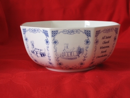 Bone China Rose Bowl