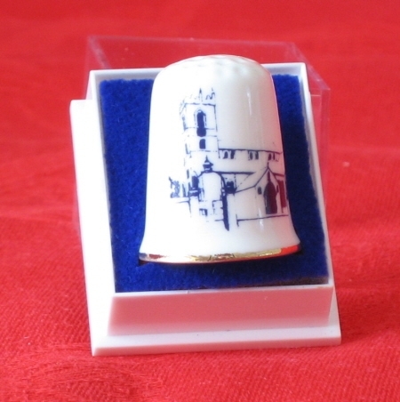 Bone China Thimble