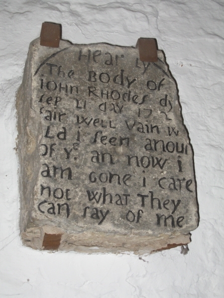 Wall Tablet 16, John Rhodes