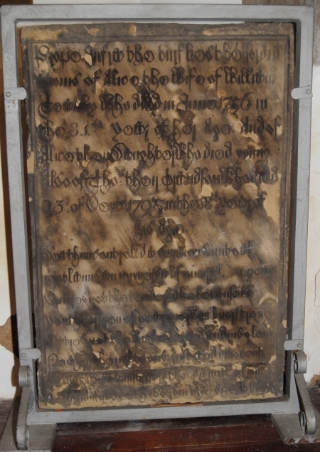 Tablet 7, William Teanby headstone