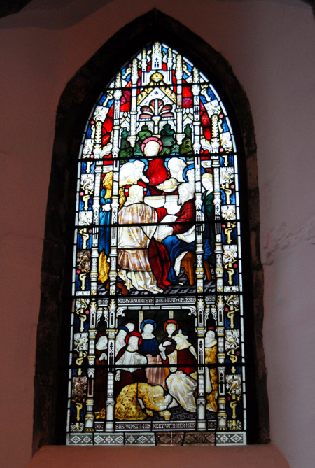 North Transept window, Mary of Bethany