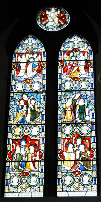 Window 9, Chancel South Wall